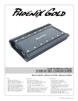 Предварительный просмотр 1 страницы Phoenix Gold RX1100.1 User Manual