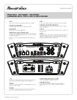 Предварительный просмотр 4 страницы Phoenix Gold RX1100.1 User Manual