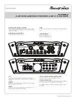 Предварительный просмотр 9 страницы Phoenix Gold RX1100.1 User Manual