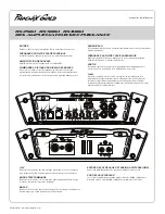 Предварительный просмотр 12 страницы Phoenix Gold RX1100.1 User Manual