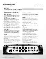 Preview for 4 page of Phoenix Gold RX2 400.4 Manual