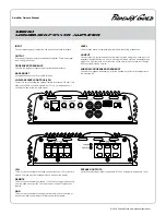 Preview for 3 page of Phoenix Gold S1000.1 Manual