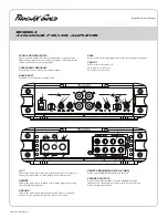 Предварительный просмотр 4 страницы Phoenix Gold SD1100.5 User Manual