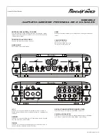 Предварительный просмотр 7 страницы Phoenix Gold SD1100.5 User Manual