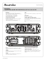 Предварительный просмотр 8 страницы Phoenix Gold SD1100.5 User Manual