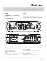 Предварительный просмотр 11 страницы Phoenix Gold SD1100.5 User Manual