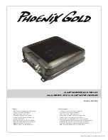 Phoenix Gold SD200.2 User Manual preview