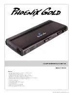 Preview for 1 page of Phoenix Gold TI1600.5 User Manual