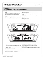 Preview for 16 page of Phoenix Gold Z250.2 User Manual