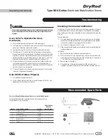 Preview for 3 page of Phoenix International DryRod 900 Series Operating Instructions Manual