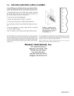 Предварительный просмотр 17 страницы Phoenix International dryWIRE Operating Instructions Manual