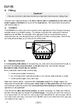 Preview for 6 page of Phoenix Mecano DewertOkin CU155 Installation Instructions Manual