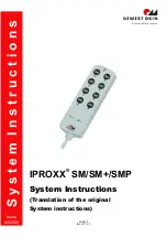 Phoenix Mecano DewertOkin IPROXX SM System Instructions preview
