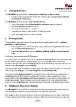 Preview for 3 page of Phoenix Mecano DewertOkin MEGAMAT 4 Installation Instructions Manual