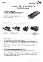 Preview for 1 page of Phoenix Mecano RK Rose+Krieger Compact-e-3-EU Manual