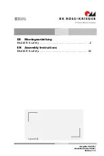 Phoenix Mecano RK Rose+Krieger Multilift II Assembly Instructions Manual preview