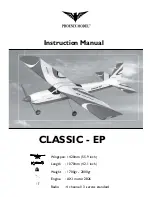 Phoenix Model CLASSIC-EP Instruction Manual предпросмотр