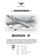 Предварительный просмотр 1 страницы Phoenix Model decathlon - EP Instruction Manual