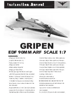 Предварительный просмотр 1 страницы Phoenix Model GRIPEN Instruction Manual