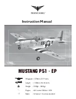 Phoenix Model MUSTANG P51 - EP Instruction Manual предпросмотр