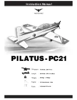 Phoenix Model Pilatus-PC21 Instruction Manual предпросмотр