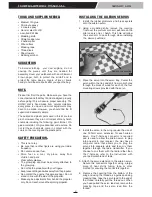 Предварительный просмотр 3 страницы Phoenix Model SONIC 25 Instruction Manual