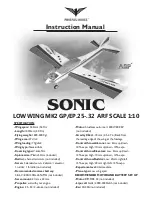 Предварительный просмотр 1 страницы Phoenix Model SONIC Instruction Manual