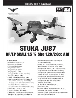 Предварительный просмотр 1 страницы Phoenix Model STUKA JU87 EP Instruction Manual