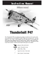 Phoenix Model Thunderbolt P47 Instruction Manual preview