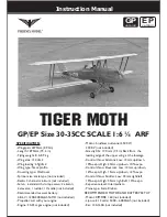 Phoenix Model Tiger Moth Instruction Manual предпросмотр