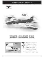 Предварительный просмотр 1 страницы Phoenix Model Tiger Shark F20 Instruction Manual