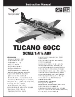 Phoenix Model TUCANO 60CC Instruction Manual предпросмотр