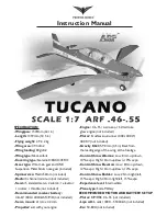 Phoenix Model Tucano Electric Instruction Manual предпросмотр