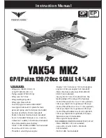 Phoenix Model YAK54 MK2 Instruction Manual предпросмотр