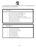 Preview for 8 page of Phoenix Sound Systems PHOENIX BIG SOUND Special Instructions For Installation And Use