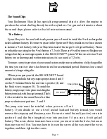 Preview for 11 page of Phoenix Sound Systems PHOENIX BIG SOUND Special Instructions For Installation And Use