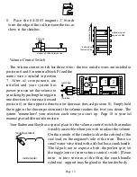 Preview for 15 page of Phoenix Sound Systems PHOENIX BIG SOUND Special Instructions For Installation And Use