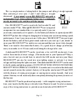 Preview for 18 page of Phoenix Sound Systems PHOENIX BIG SOUND Special Instructions For Installation And Use