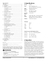 Preview for 2 page of Phoenix 1200 Owner'S Manual