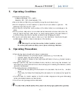 Preview for 6 page of Phoenix 2700-DHP Operating Manual