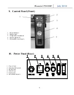 Предварительный просмотр 9 страницы Phoenix 2700-DHP Operating Manual