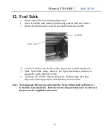 Предварительный просмотр 11 страницы Phoenix 2700-DHP Operating Manual