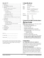 Preview for 2 page of Phoenix 4031350 Owner'S Manual