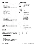 Preview for 2 page of Phoenix Arctic Max TS-388 Owner'S Manual