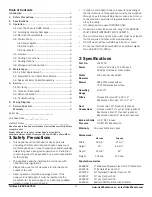 Preview for 2 page of Phoenix D385 Owner'S Manual