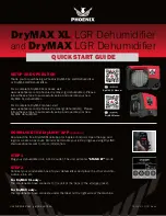 Preview for 1 page of Phoenix DryMAX XL Quick Start Manual