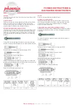 Preview for 2 page of Phoenix FS1920K Instructions & Guarantee Registration