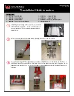 Preview for 1 page of Phoenix Hydro-X Caddy Instructions