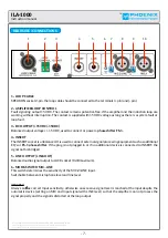 Предварительный просмотр 8 страницы Phoenix ILA-1000 Instruction Manual