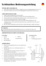 Preview for 4 page of Phoenix KC0040 Operating And Wall Fixing Instructions